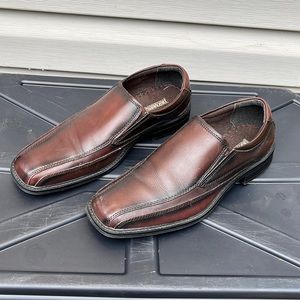 Jarman Brown Leather Dress Shoes